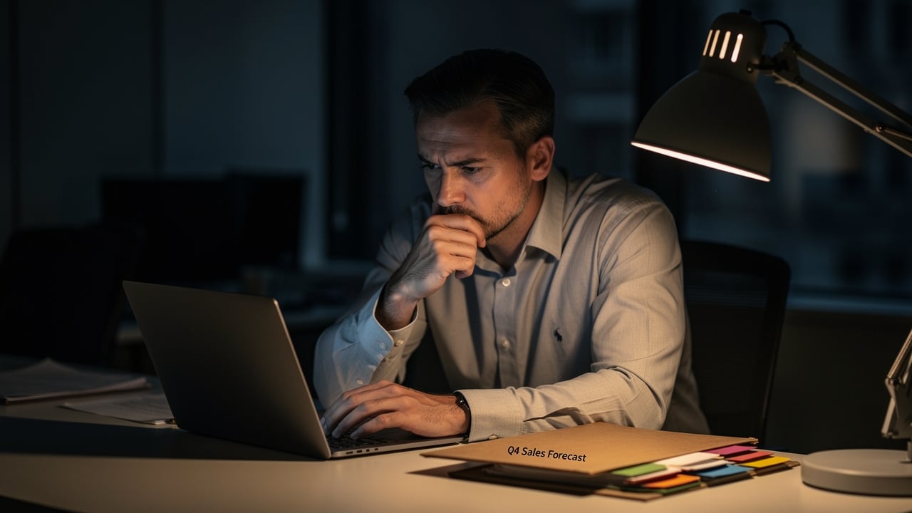 Manager reflecting on a difficult employee decision